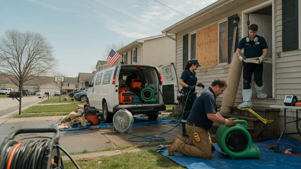 Water Damage Restoration in Lawrenceville, PA near me